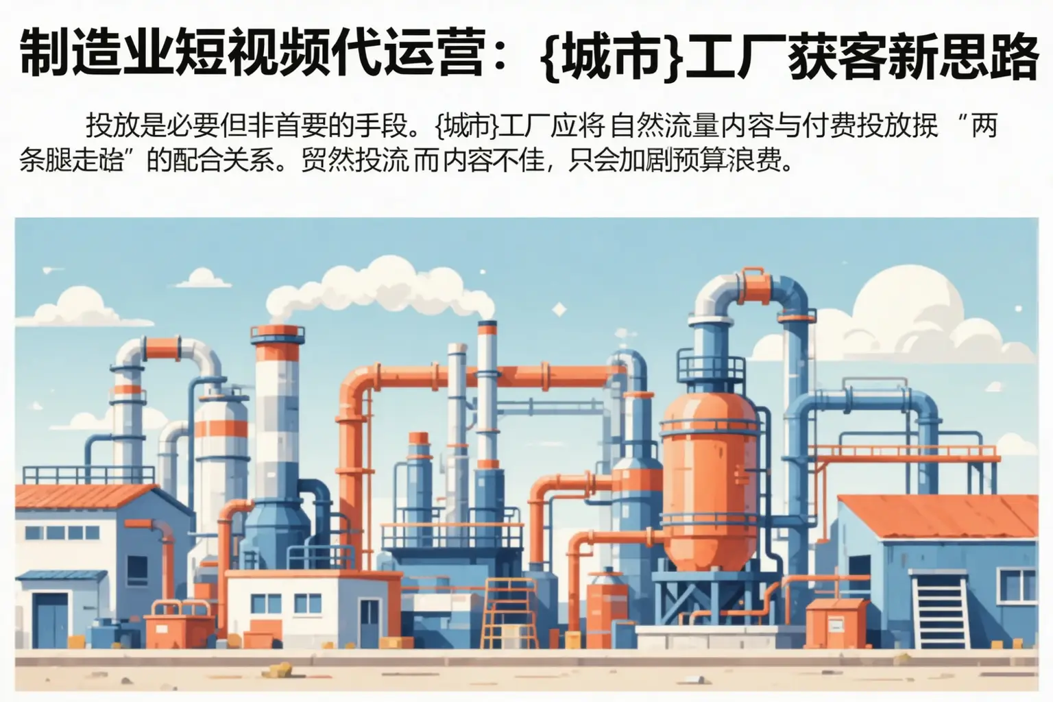制造业短视频代运营:云龙工厂获客新思路